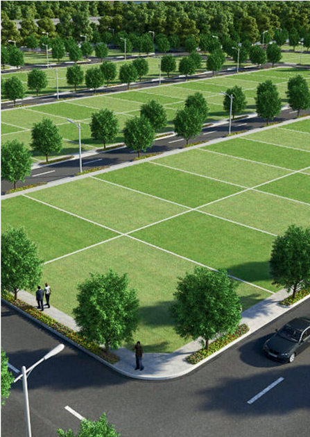 Brundhavanam Estates aerial